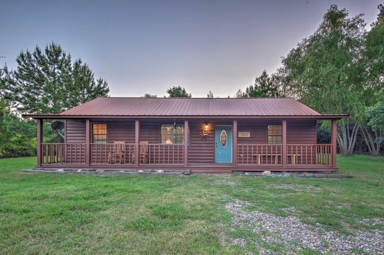 Broken Bow Starlight Cabin With Private Hot Tub! Exterior foto
