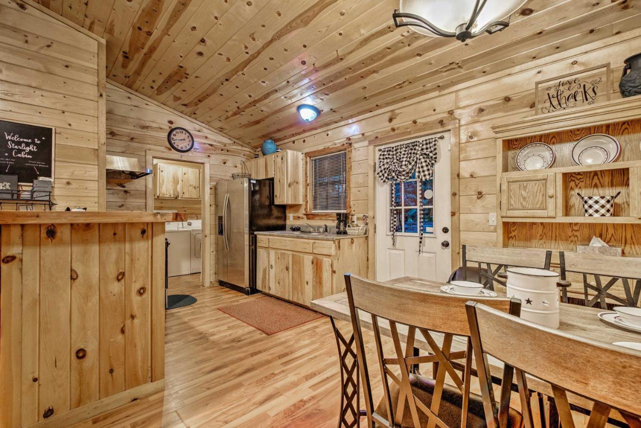 Broken Bow Starlight Cabin With Private Hot Tub! Exterior foto