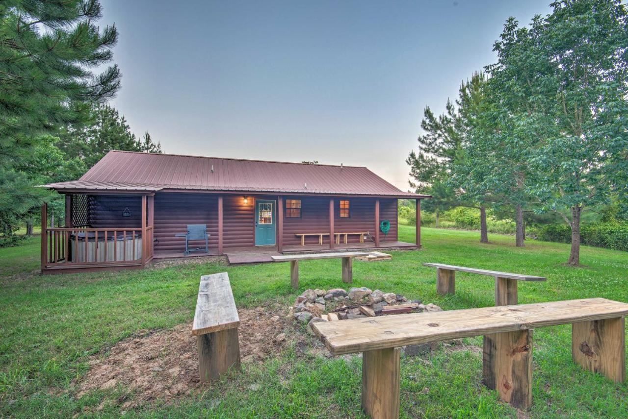 Broken Bow Starlight Cabin With Private Hot Tub! Exterior foto